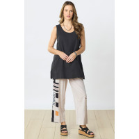 Karol Cargo Straight-Leg Pant - Natural/Multi